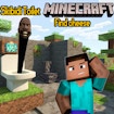مرحاض سكيبيدي ماين كرافت للعثور في الجبن